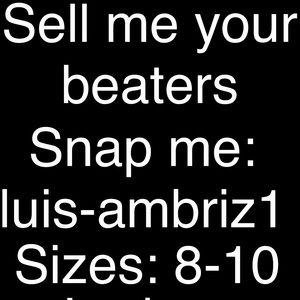 Sell me your beaters